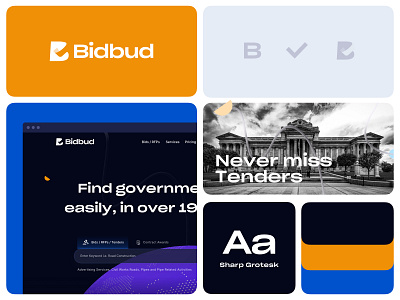 Bidbud Branding branding design graphic design inspiration logo