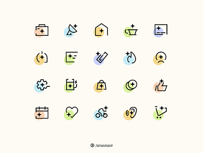 Minimalist Icon Set: Sleek, Modern Designs with soft colors cleandesign creativeicons designinspiration dribbbleshots flaticons graphicdesign icondesign iconset interfacedesign minimalisticons moderndesign trend uiuxdesign vectorart