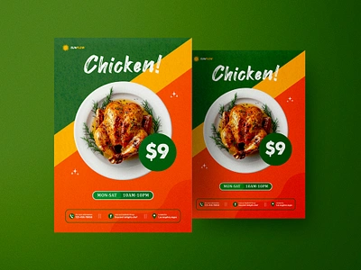 Chicken Flyer | Food Flyer | Resturant Flyer branding chicken chicken flyer chicken poster creative flyer delicious food design poster designinspiration designportfolio fast food flyer flyer design food food flyer food poster fooddesign foodie foodlovers graphic design resturant flyer