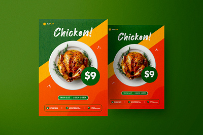 Chicken Flyer | Food Flyer | Resturant Flyer branding chicken chicken flyer chicken poster creative flyer delicious food design poster designinspiration designportfolio fast food flyer flyer design food food flyer food poster fooddesign foodie foodlovers graphic design resturant flyer