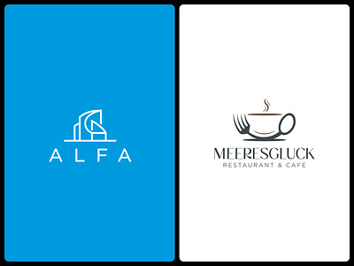 Logo design! branding building logo business coffee coffee cup colour company food graphic design illustrator letter a logo logo design minimal minimalist logo negative space logo professional real estate restaurant spoon white