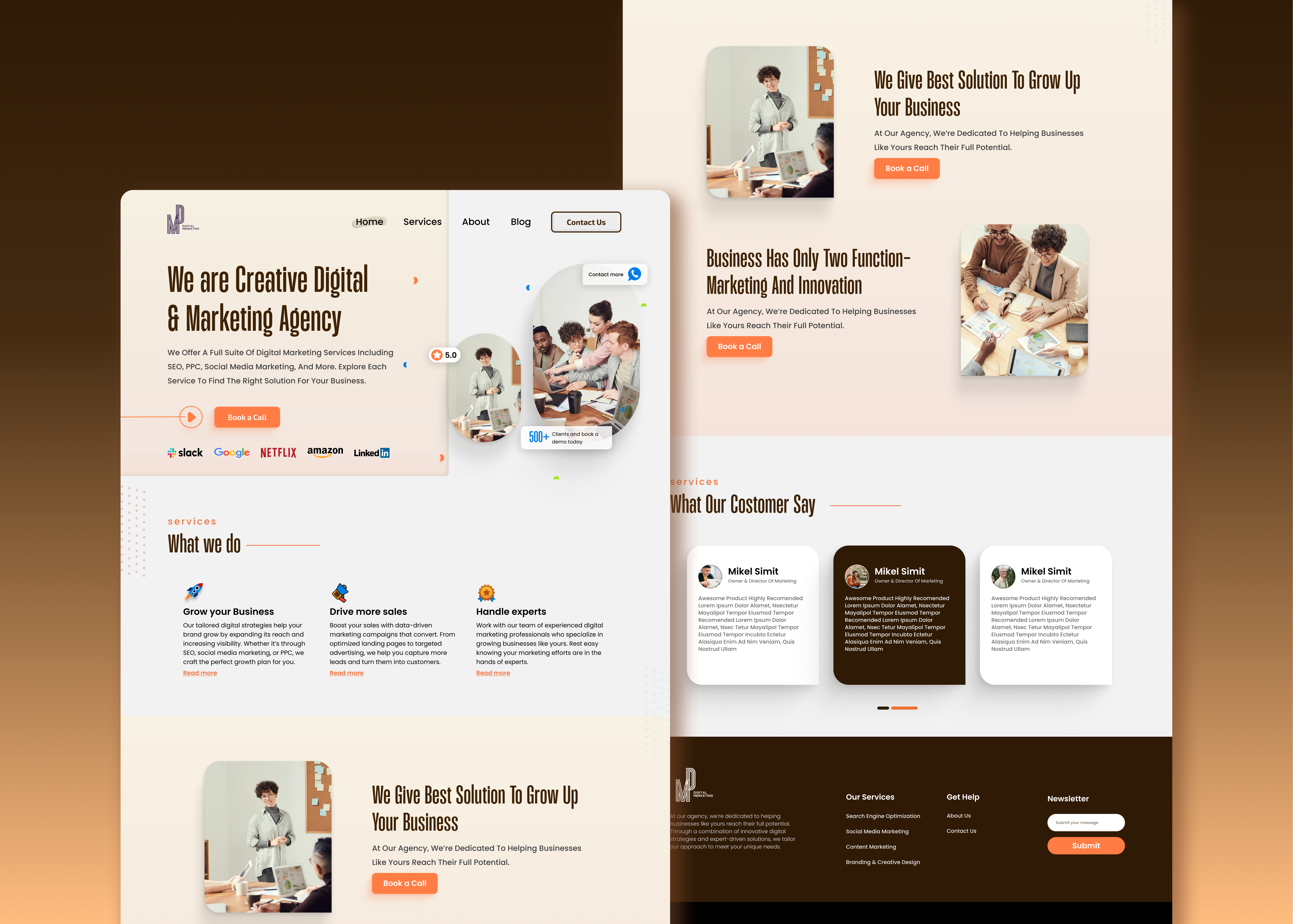 Example of Conversion Focused UI Design