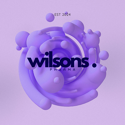 WILSONS PHARMA 2d 3d adobe adobe illustrator animation app art branding design graphic design icon illustration logo minimal motion graphics typography ui ux vector web