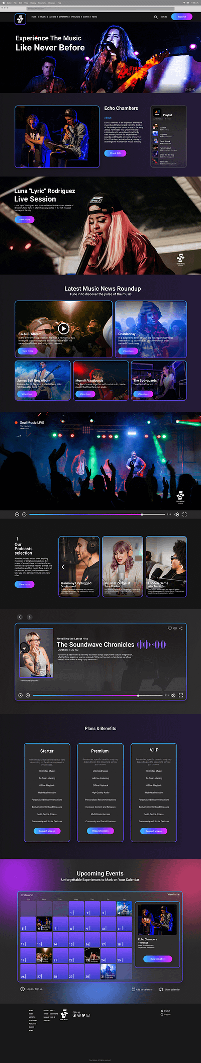 Figma Prototype Soul Music app branding design graphic design illustration logo typography ui ux vector