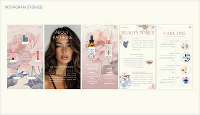 Brand Identity & Social Media Design for a Beauty Brand brand guidelines brand identity branding elegant design graphic design logo social media design