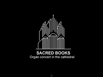 SACRED BOOKS architecture book cathedral logobuilding music organ sound