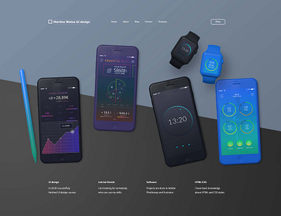 UI mobile mockup design mockups photohop ui