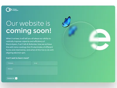 Coming Soon Page design dewign ui ux uxui web webdesign webdesignb website websitedesign