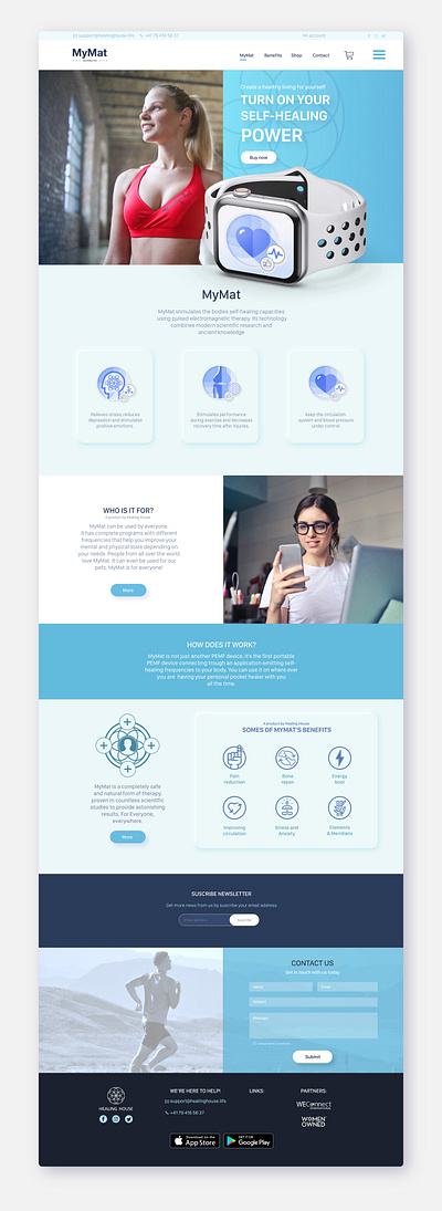 Website Design Health Services - Switzerland app branding design graphic design illustration logo typography ui ux vector