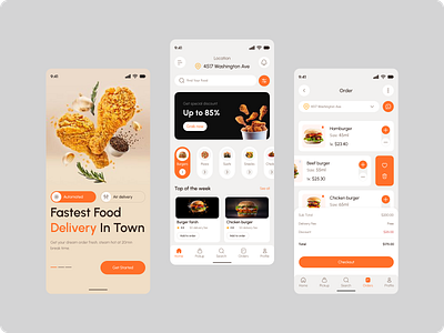 Food Delivery Mobile App app design app ui app ux cooking delivery app food food delivery app food delivery service food delivery ui food ordering app mobile mobile app mobile app design mobile application mobile application design mobile ui mobile ux online food restaurant restaurant app