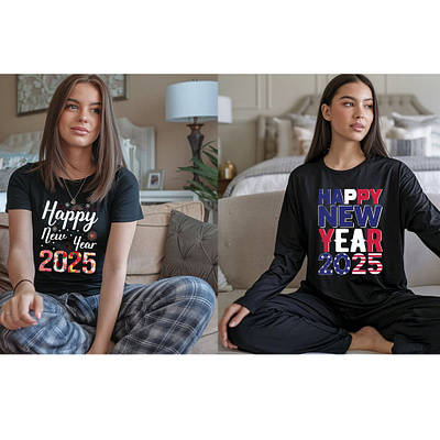 Happy new year, typography t shirt designs design graphic design happy new year happy new year 2025 illustration new year 2025 outdoor t shirt outdoor t shirt design t shirt t shirt design tshirt typography design typography t shirt typographyy