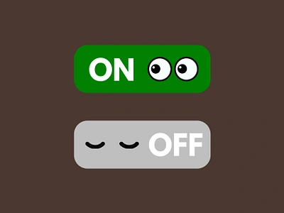 On/Off Switch | DailyUI Challenge #015 dailyui dailyuichallenge graphicdesign minimalist onoff onoffswitch