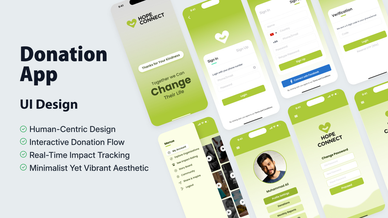 Example of Creative UI/UX & Graphic Design Services