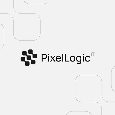 PixelLogicIT Logo brand branding company design graphic design illustration illustrator logo logo design minimal minimal logo minimalist minimalist logo ui