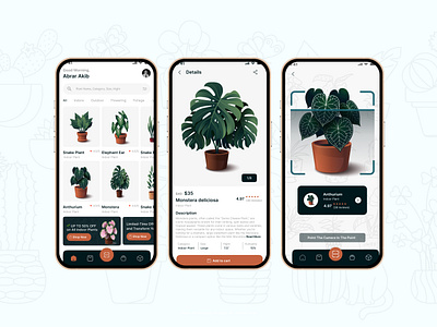 Plant Shop app app ui design garden app garden ui indore plant indore plant app plant app plant shop ui tree app tree ui