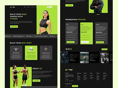Fitness Landing Page cleandesign fitnessapp fitnessclub fitnesslandingpage fitnesstrainers fitnessuiux gymlandingpage gymwebsite healthandfitness landingpageui minimalwebdesign modernwebdesign pricingpage responsivedesign uiuxdesign uxconcept webdesigninspiration wellnessdesign workoutdesign workoutmotivation