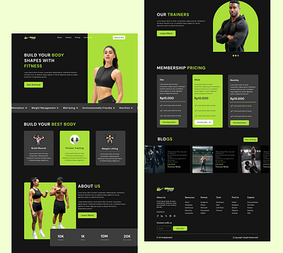 Fitness Landing Page cleandesign fitnessapp fitnessclub fitnesslandingpage fitnesstrainers fitnessuiux gymlandingpage gymwebsite healthandfitness landingpageui minimalwebdesign modernwebdesign pricingpage responsivedesign uiuxdesign uxconcept webdesigninspiration wellnessdesign workoutdesign workoutmotivation