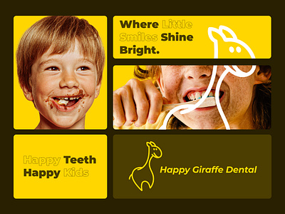 Pediatric Dentist Website And Branding Design By Brandsquare pediatric dental logo