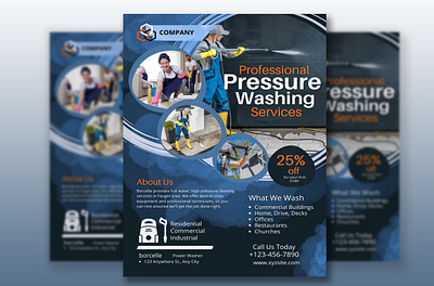 Washing Services Flyer Design Design By : Rajib Kumar Nath branding business flyer corporate flyer flyer flyer design graphic design logo washing srevices