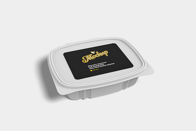 Food Container Mockup container container mockup food container mockup packaging mockup psd psd mockup