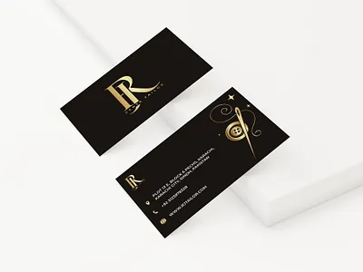 Tailor Shop Business Card branding business card business card design card design modern business card professional business card tailor shop business card