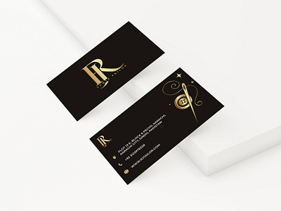 Tailor Shop Business Card branding business card business card design card design modern business card professional business card tailor shop business card