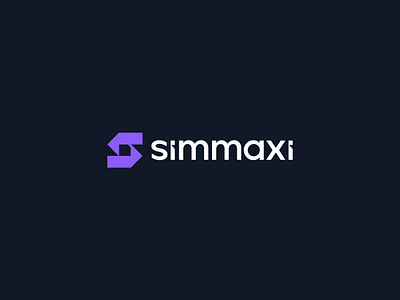 Simmaxi Logo Design ahmet sabır data pack logo design esim company logo letter s logo idea logo logo design purple logo idea sim logo sim logo idea