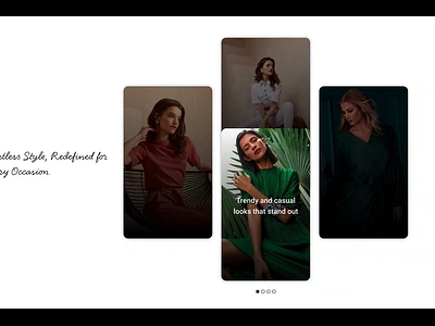 Discover Trends That Define You – Swipe Into Style design fashion revolution premium ui templates ui