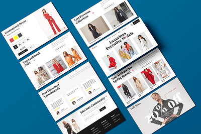 Fashion E-commerce Website best web designer branding catalog clothing website ecommerce ecommerce web ui fashion website landing page design online marketing shopify ui ui ux ui ux ui website design web designer webdesign website website design