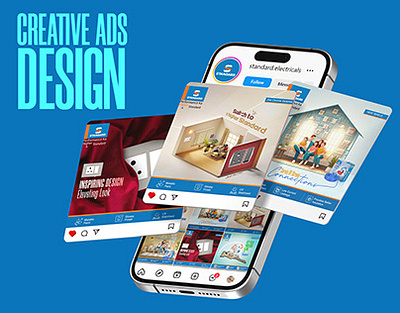 Social Media Creative ads for Electrical brand banner concept art creative ads creative direction creative post graphic design social media design