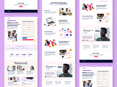 Puzzel - Landing Page Design cro