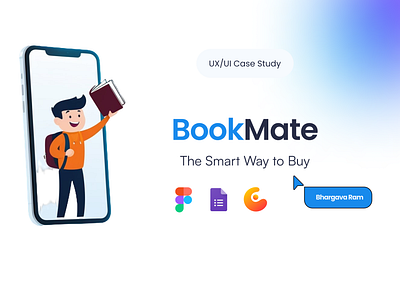 BookMate: An TextBook Purchase App (Case Study) casestudy design figma ui uiux user useresearch ux webdesign