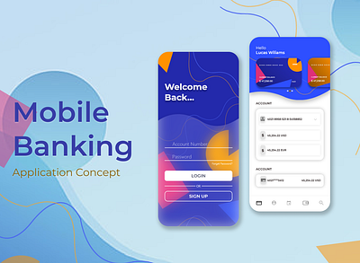 Mobile Banking App DesignMobile Banking App Design app ui banking app budgeting app case study clean design finance app fintech design flat design interactive design minimalist design mobile app design money management app payment app transaction ui ui design user experience ux design