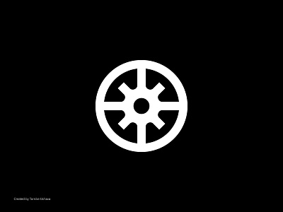 Minimalist Settings Logo Design: Monochrome Simplicity branding for tech startups circular emblem design clean logo concept custom tech logo functional branding logo gear icon logo gear symbol logo industrial inspired logo minimal gear emblem minimalist settings logo modern logo ideas monochrome logo design settings icon settings icon branding software company logo system optimization design tech logo inspiration technology logo concept tornike uchava unique logo design ideas