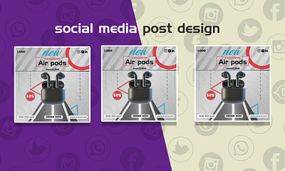 Social Media Post Design ads design facebook instagram post productad social media post social media post design