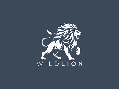 Wild Lion Logo angry lion animal animal logo lion lion logo lion vector design lions lions logo logo logo design top animal logo top lion logo design top logo top logo design