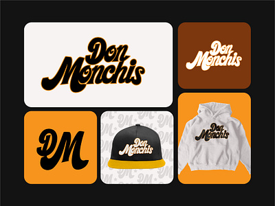 Don Monchis Clothing Brand graffiti logo branding clothing brand creative creative logo graffiti logo hand lettering logo logodesign logotype typography logo