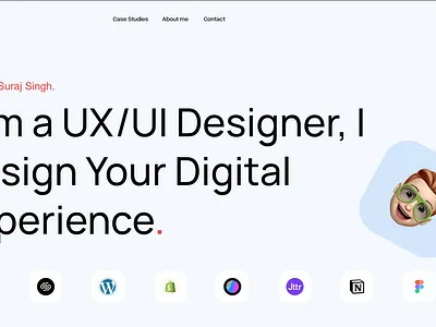 My first Portfolio design on Framer accessible design branding color pallet design figma framer illustration logo minimal design portfolio responsive design template ui ui design ux white