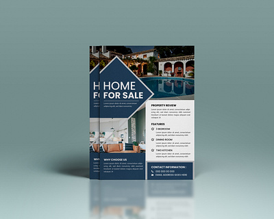 REAL ESTATE FLYER DESIGN abstract adobe illustrator advertisement design flyer modern real estate social media