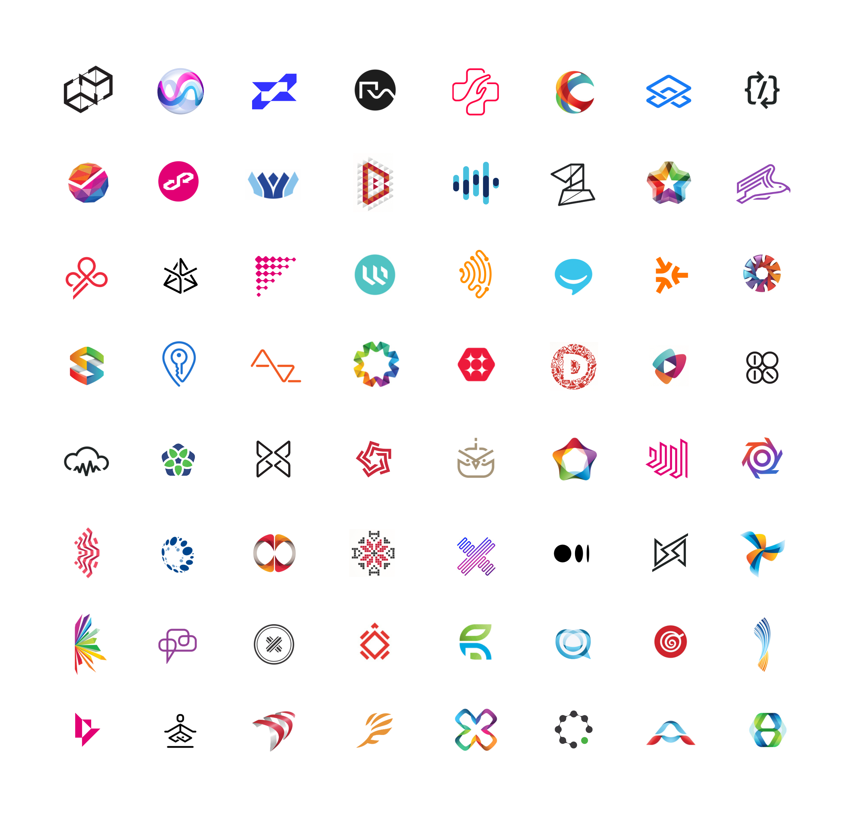 All-time selection clean logos. collection mark symbol