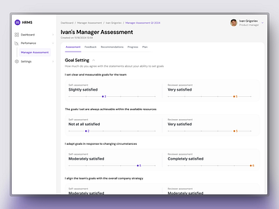 HR Managment System Concept hr hrms product design ui uiux