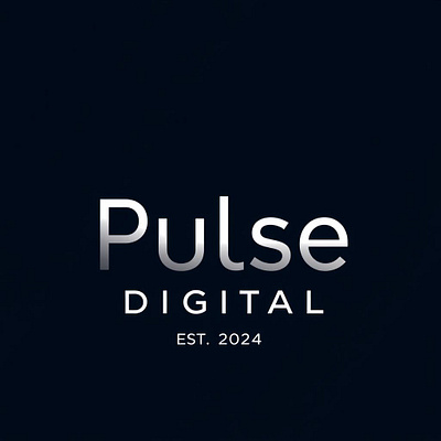 Pulse Digital Logo Design. design agency logo logo design pulse