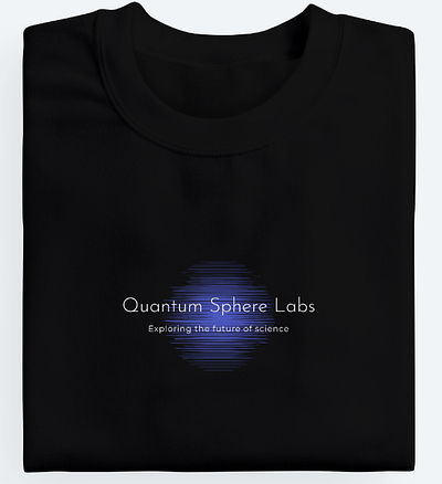 T-shirt Design , Web Design sample for Quantum Sphere. agency articon logo logo design t shirt website