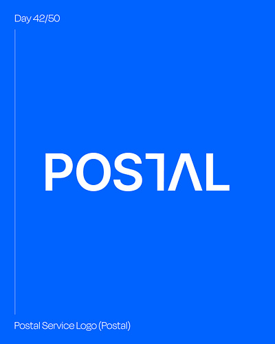 Day 42: Postal Service Logo - Postal brand identity branding dailylogochallenge graphic design logo postal service logo