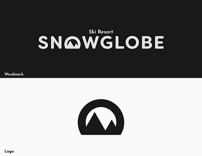 50 Day Logo Challange - Day 8 - Ski Mountain logo dailylogochallenge logo ski