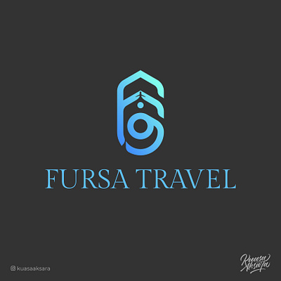 Fursa Travel Arabic Logo Design | شعار عربي لوقو لوجو السفر advertising brand brand identity branding company logo graphic design grid logo inspiration lettering logo logo concept logo ideas logo inspiration logomark logotype plane symbols tour travel typography