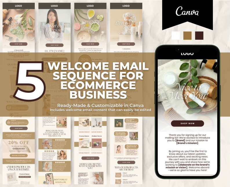 Example of 5 Marketing Email Templates Design