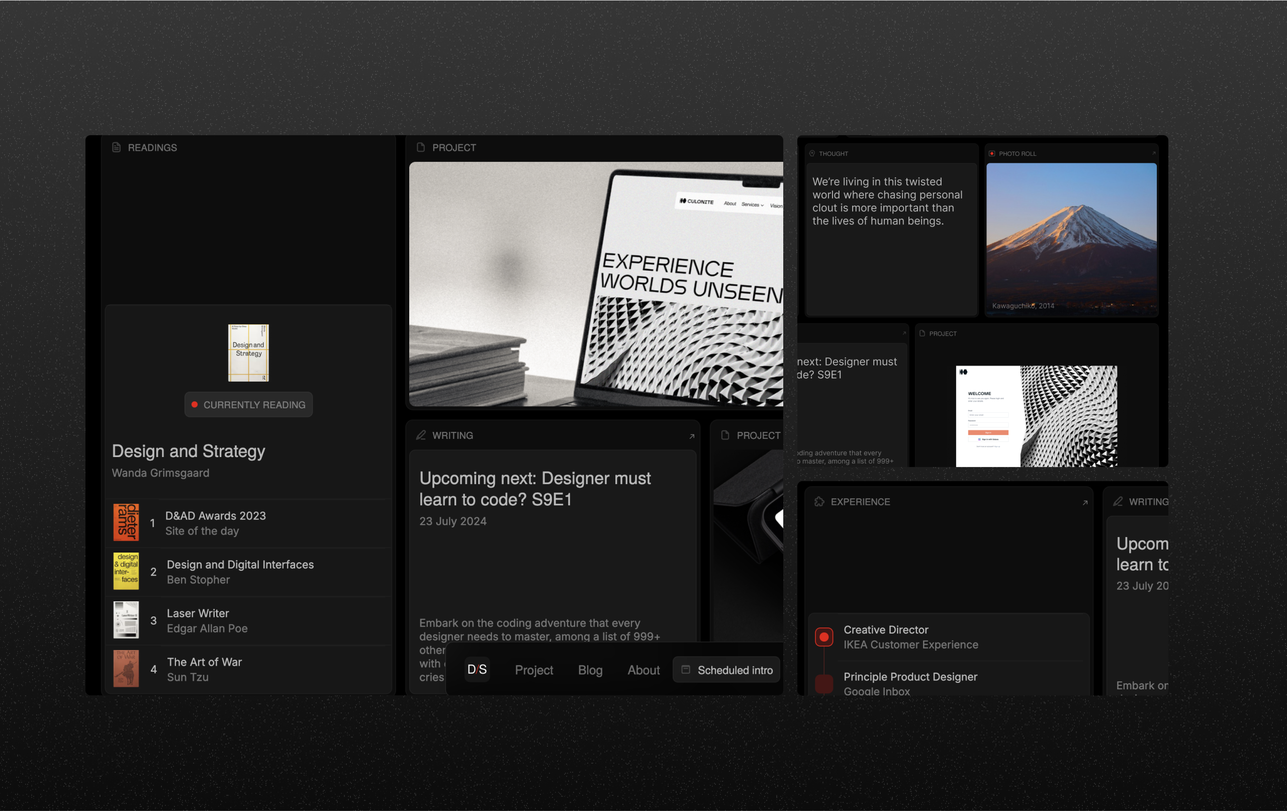 Example of Website Development Only