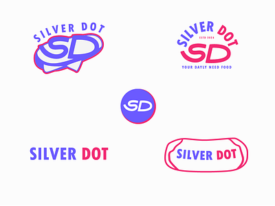 Silver Dot Bakery Logo Design Strategy artisan bakeshop logo bakery logo bold lettering bright and playful logo candy colors design colorful branding creative typography fun bakery design hand lettered logo lettering logo modern hand lettering sweet treats design typography art vibrant colors