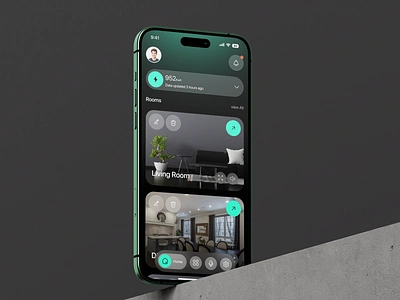 Smart Home Mobile App design mobile mobile ui mobile ui design smart home app ui